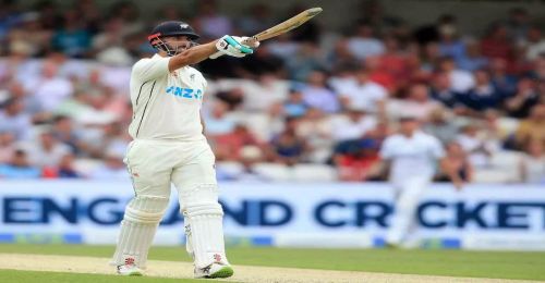 Cricket Image for Daryl Mitchell's Century Helps New Zealand Total 329/10 Against England