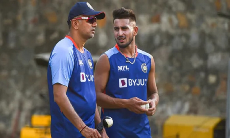 Cricket Image for Dravid Praises Umran But No Hints Of Giving Him Debut Chance Against South Africa