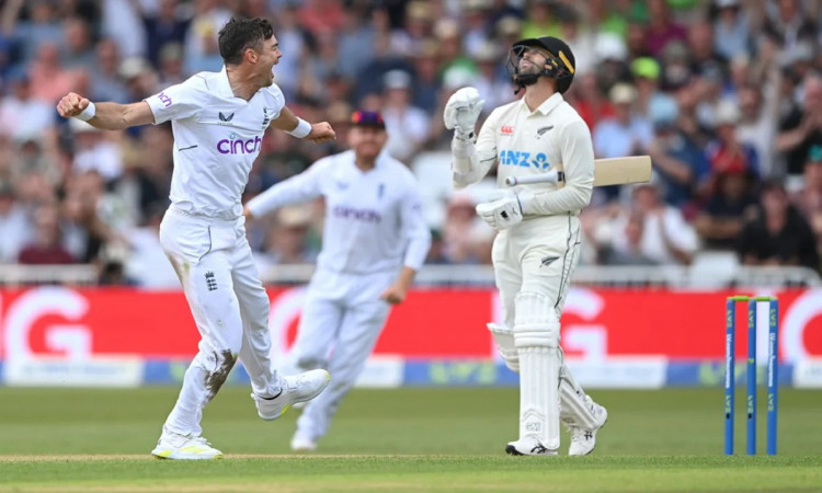 Cricket Image for ENG vs NZ 2nd Test: England Fight Back, New Zealand Score 195/4 At Tea On Day 1