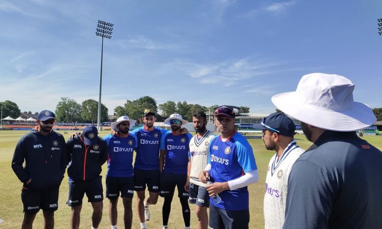 Cricket Image for Head Coach Rahul Dravid Joins Indian Test Team In England; Ravi Ashwin To Reach So