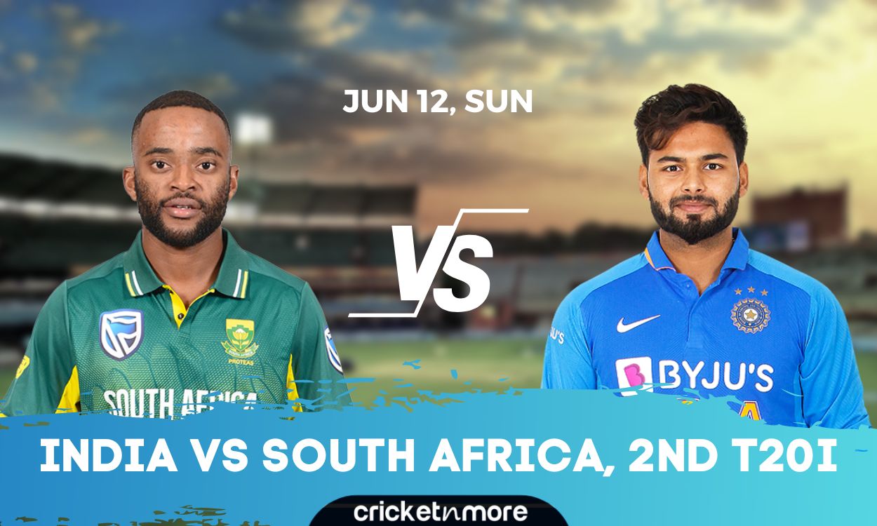 Cricket Image for India vs South Africa, 2nd T20I – Cricket Match Prediction, Fantasy XI Tips & Prob