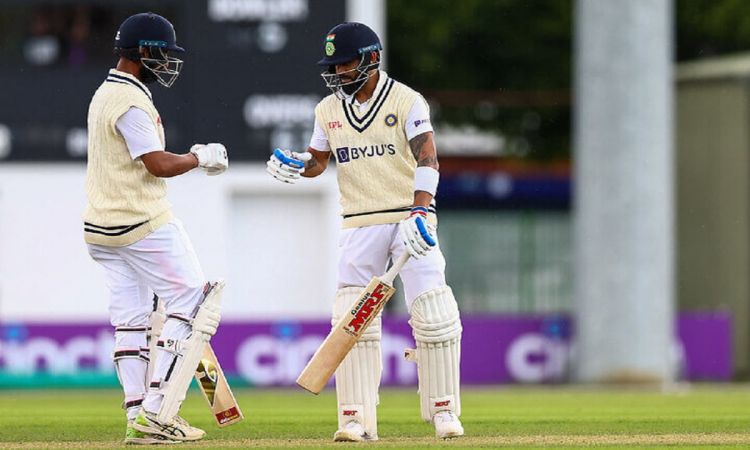 Cricket Image for Practice Match: India Takes A Lead Of 366 Runs Against Leicestershire XI On Day 3