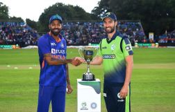 IRE vs IND 2nd T20I: भारत ने टॉस जीतकर चुनी बल्लेबाज़ी, भारतीय टीम में हुए तीन बदलाव