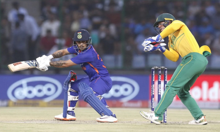 Smashing Fifty From Ishan Kishan Helps India Score 211/4 Against South Africa