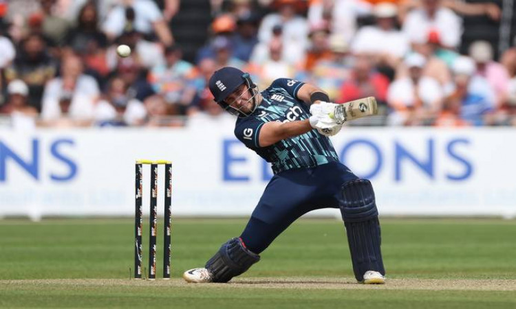  Livingstone hits fastest fifty by an Englishman in ODI cricket