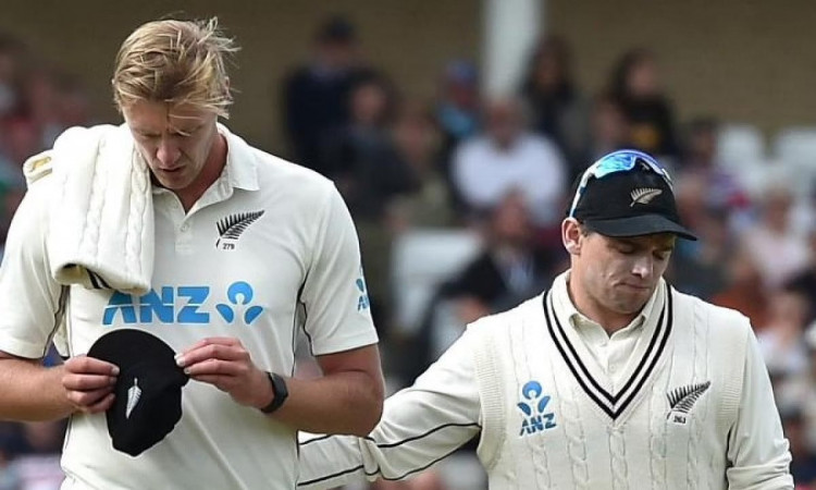 Cricket Image for New Zealand Pacer Kyle Jamieson Flies Back Home Mid-Series Due To Injury