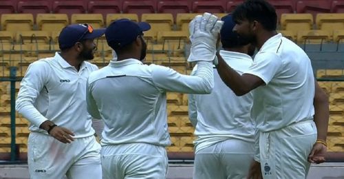 Cricket Image for Ranji Trophy Final: MP Fight Back In Second Session; Mumbai Score 201/4 At Tea