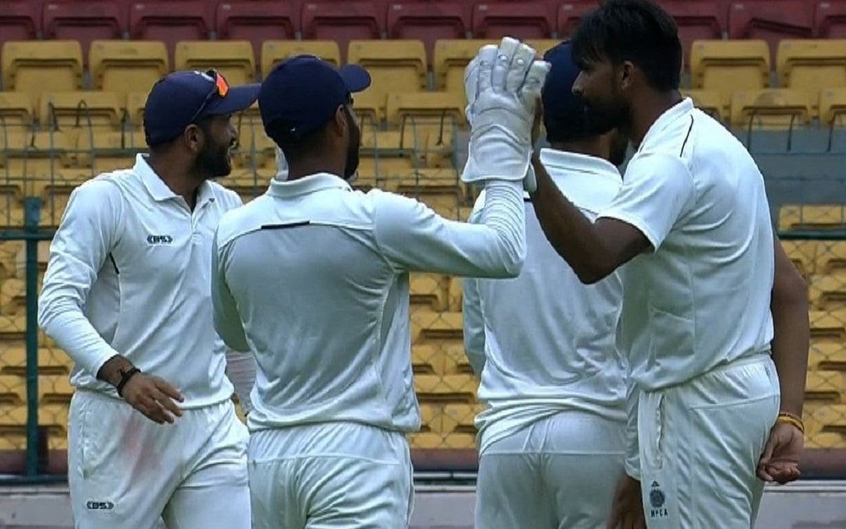Ranji Trophy Final MP Fight Back In Second Session; Mumbai Score 201/4 At Tea On Cricketnmore