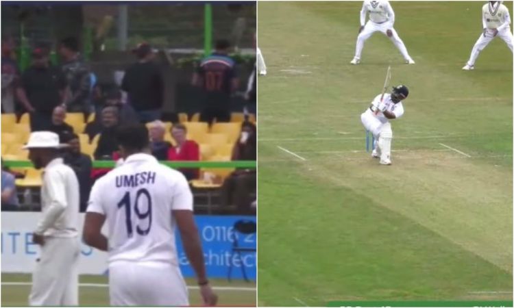 Cricket Image for VIDEO : पंत ने किया उमेश यादव के साथ खिलवाड़, स्कूप खेलकर लगा दिया छक्का