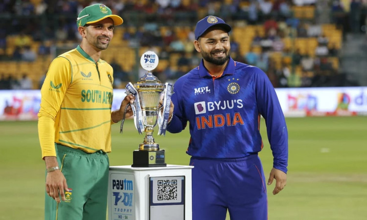 Cricket Image for Rain Plays Spoilsport As 5th T20I Between India-South Africa Abandoned 