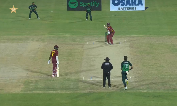 Cricket Image for WATCH: Shaheen Afridi's Perfect First Over To Shai Hope