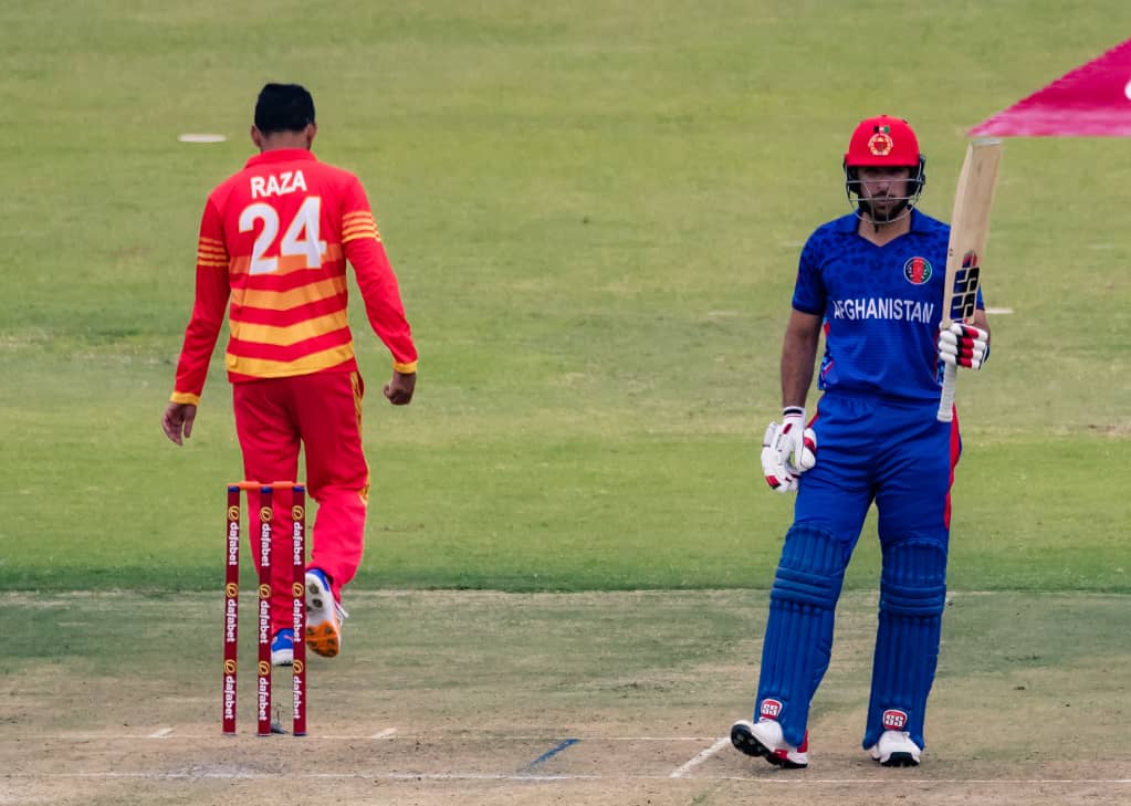 Zim Vs Afg 2nd Odi Ibrahim Zadrans Century Helps Afghanistan Beat