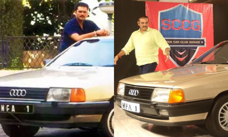 Cricket Image for Story Of How 'Champion Of Champions' Ravi Shastri Won An Audi Back In 1985