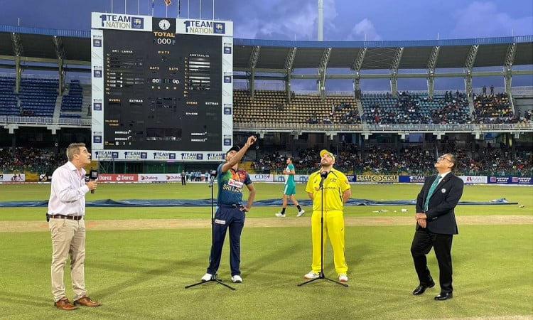 Australia Won The Toss And Choose To Field First In The Second ODI Against Sri Lanka