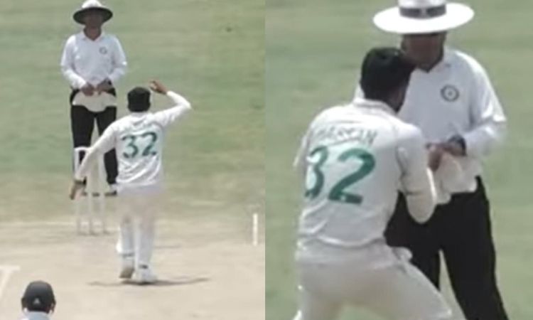 Cricket Image for वीडियो: हसन अली ने पार की हदें, अंपायर ने नाकार दी अपील तो हाथ पकड़कर किया मजबूर