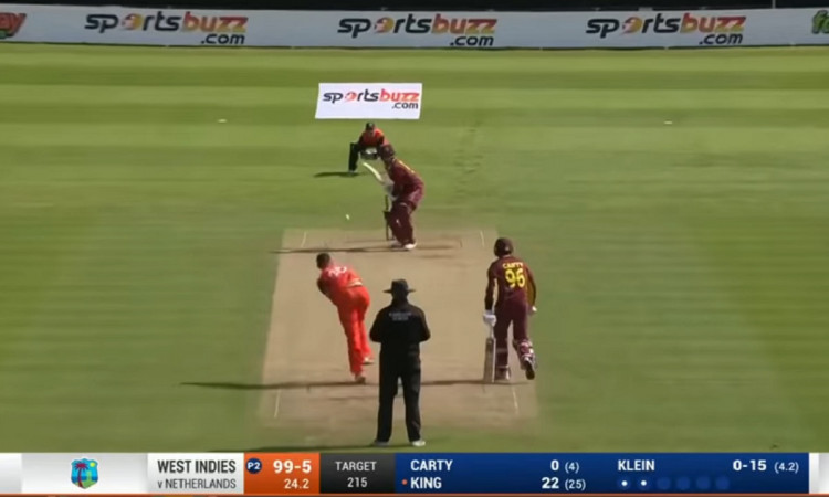 WATCH: Brandon King Powers West Indies To A 5 Wicket Win Over Netherlands