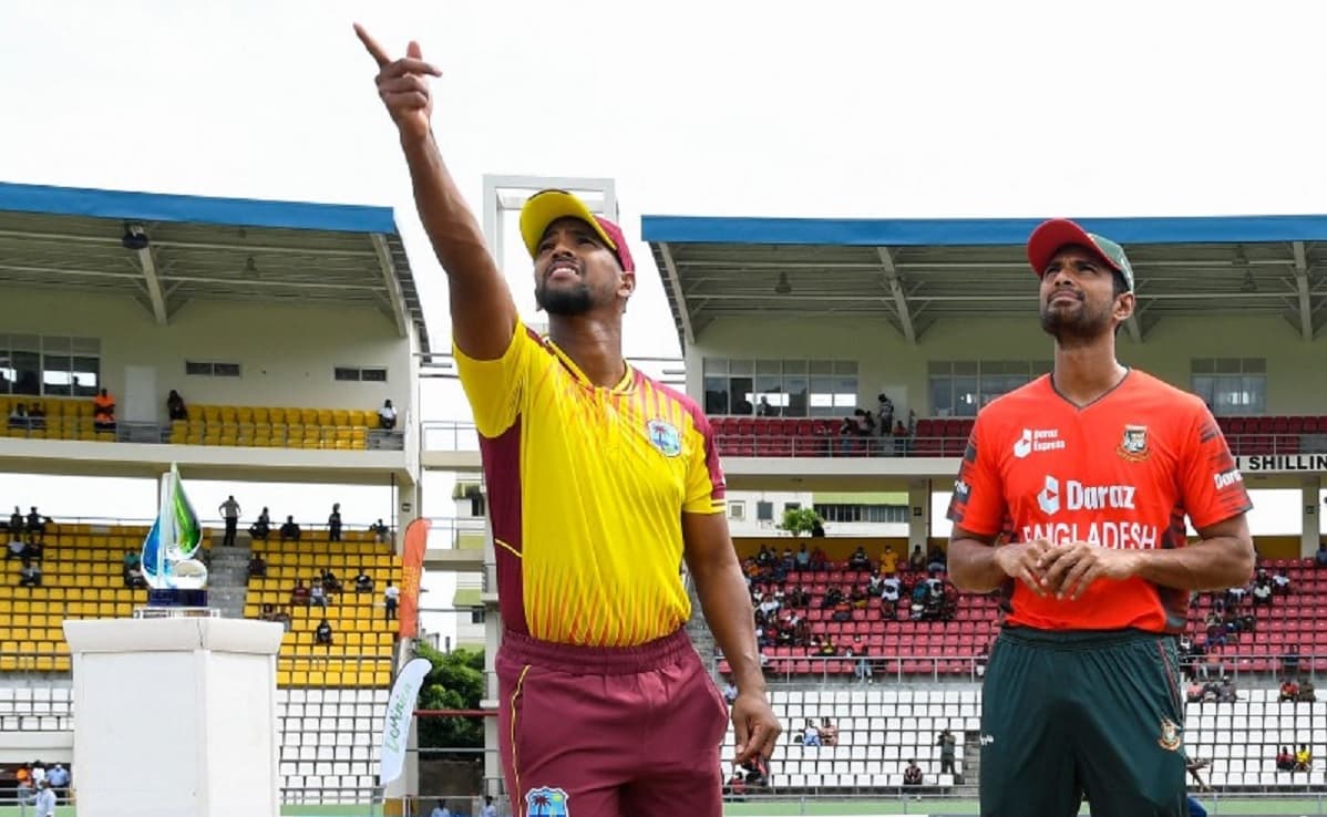 Bangladesh opt to bat first against West Indies in third t20i