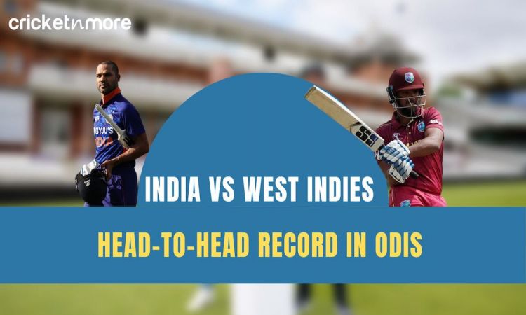 India vs West Indies Head To head record In ODIS