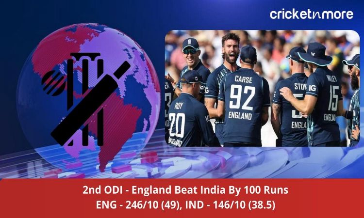India vs England Second ODI Video Highlights