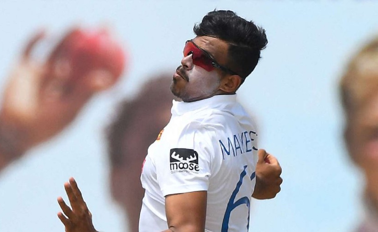 पाकिस्तान के खिलाफ दूसरे टेस्ट से पहले श्रीलंका को झटका, महीश थीक्षाना चोट के कारण हुए बाहर