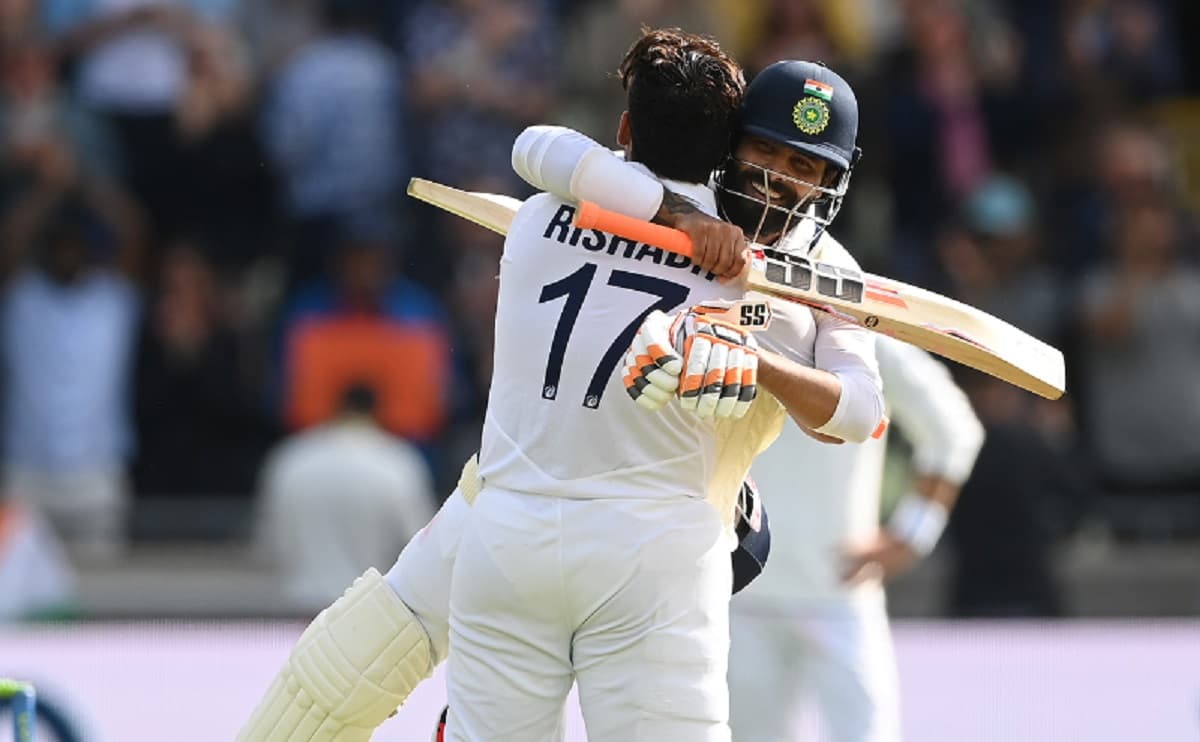 5th Test: टीम इंडिया पहली पारी में 416 रनों पर हुई ऑलआउट, ऋषभ पंत के बाद रविंद्र जडेजा ने भी ठोका शत
