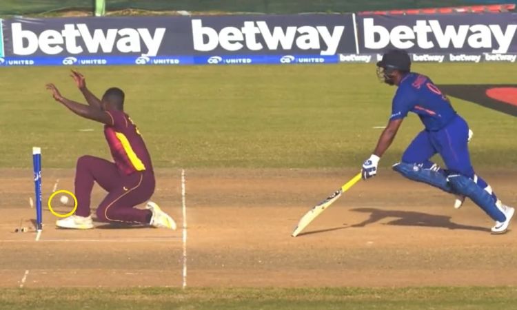 संजू सैमसन को किस्मत ने दिया धोखा, गेंदबाज ने बिना गेंद पकड़े ही कर दिया रनआउट, देखें VIDEO