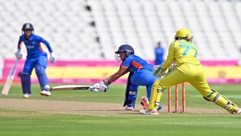 Commonwealth 2022: Skipper Harmanpreet Kaur's cracking half-century has helped India to a solid tota