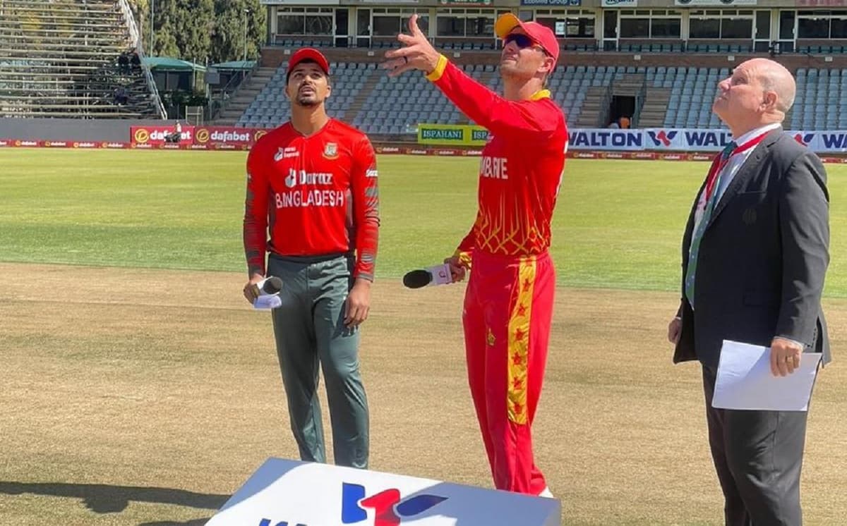 Zimbabwe opt to bat first against Bangladesh in Second T20I