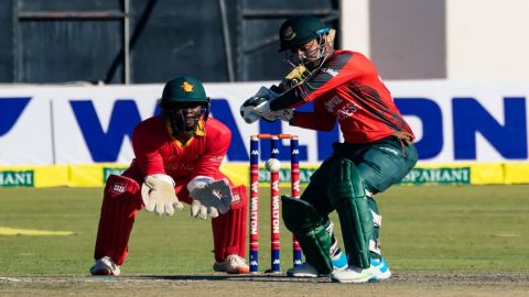 Bangladesh roar back into the T20I series with a dominating win over Zimbabwe