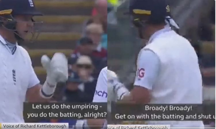 'Broady, Get On With The Batting & Shut Up!': Umpire Kettleborough Shushes Stuart Broad; Watch Video