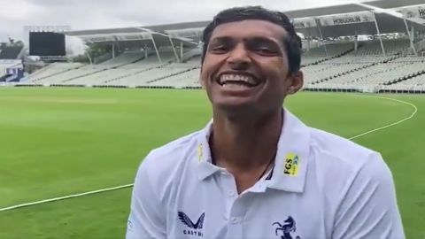 Cricket Image for county cricket Navdeep Saini speak after victory at Edgbaston