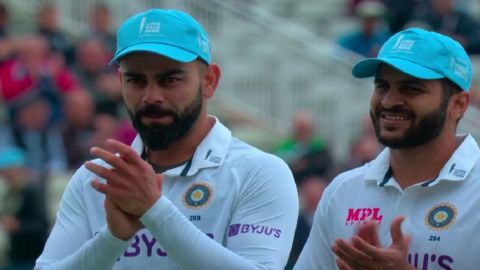 Cricket Image for ENG vs IND 5th Test: Players Wear Blue Caps As Edgbaston Turns 'Blue For Bob' In F