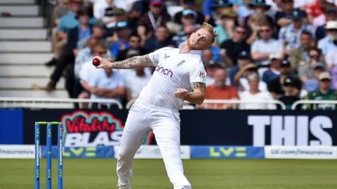 Cricket Image for ENG vs IND: Stokes 4-Fer Helps England Restrict India To 245 In Second Innings; Ne