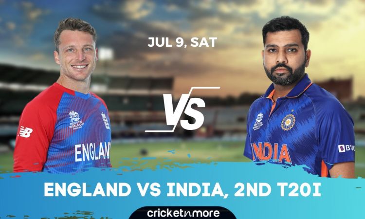 Cricket Image for England vs India, 2nd T20I - Cricket Match Prediction, Fantasy XI Tips & Probable 