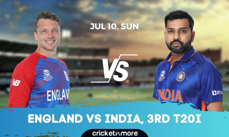 Cricket Image for England vs India, 3rd T20I - Cricket Match Prediction, Fantasy XI Tips & Probable 