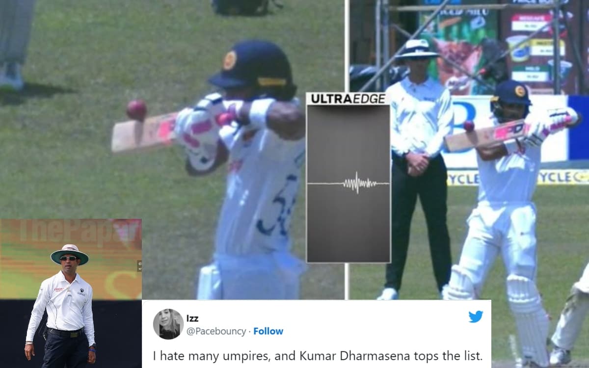 Cricket Image for 'दुनिया का सबसे खराब अंपायर कुमार धर्मसेना', खराब फैसलों के कारण सोशल मीडिया पर भड