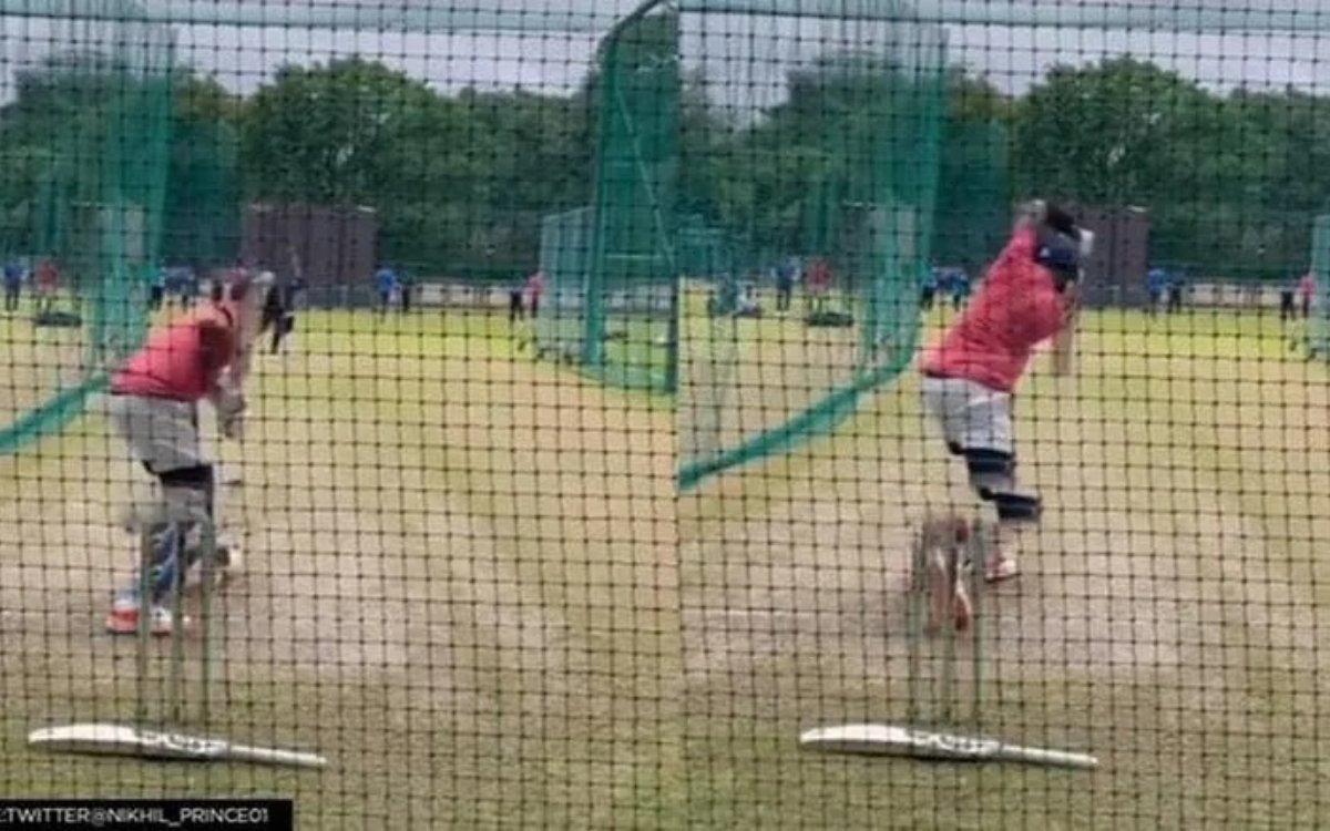 Cricket Image for VIDEO : केएल राहुल को कोई नहीं मिला तो झूलन गोस्वामी बन गई बॉलर