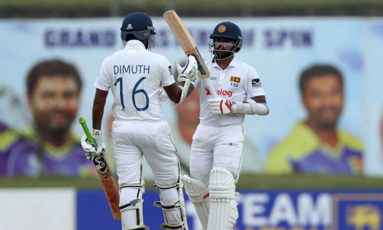 Cricket Image for Karunaratne & Kusal Lead Sri Lanka's Comeback On Day 2 Against Australia In Second