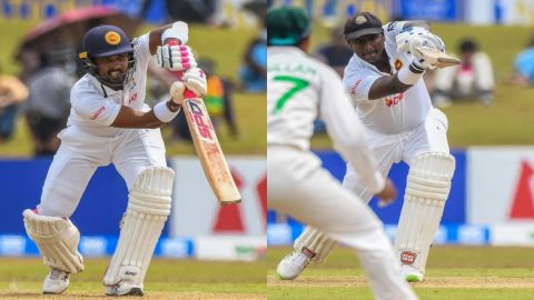 Cricket Image for Mathews & Chandimal Lead Sri Lanka's Revival Against Pakistan In 2nd Test