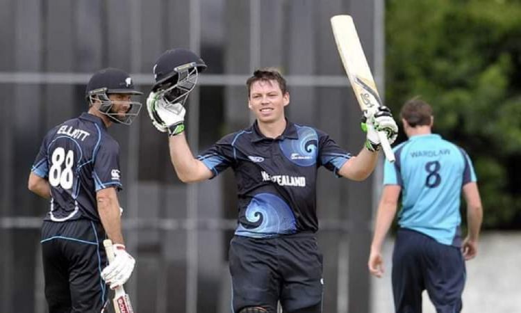Cricket Image for Michael Bracewell Takes New Zealand To 1-Wicket Win Against Ireland In A Thriller