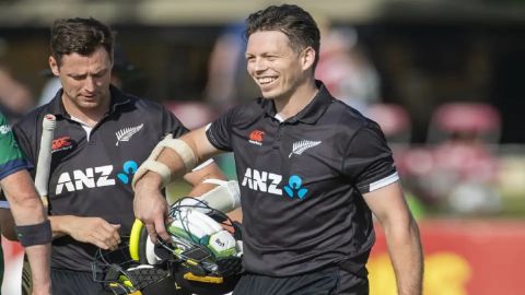 Cricket Image for New Zealand Beats Ireland By Three-Wickets In The Second ODI & Clinches The Series