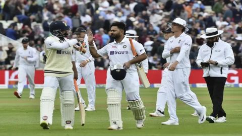 Cricket Image for IND vs ENG: Pant, Jadeja Rescues India After Anderson Flattens Indian Batting Line