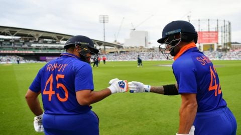 ENG vs IND: Dhawan, Rohit complete 5,000 opening partnership runs