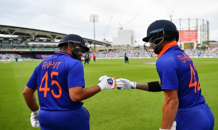 Cricket Image for Rohit Praises Dhawan After An Unbeaten Partnership In The First ODI Against Englan