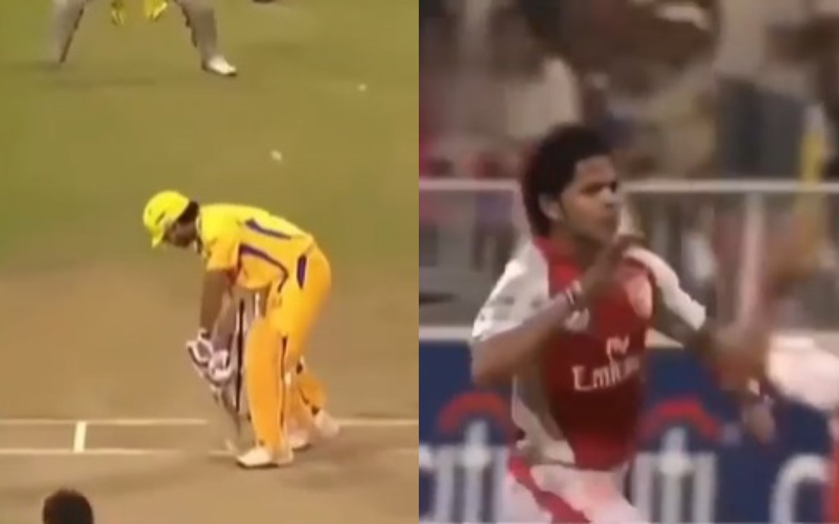 Cricket Image for VIDEO : धोनी के बर्थडे पर श्रीसंत ने दिखाई हीरोगिरी, माही को बोल्ड करने वाला वीडिय