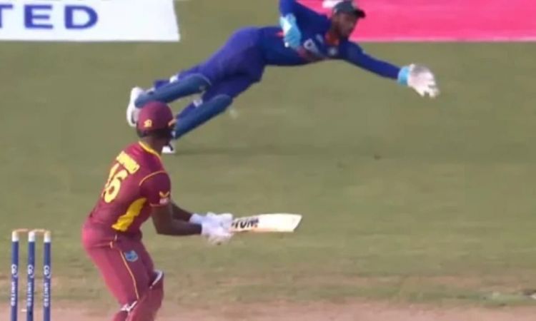 WI v IND 2022: WATCH - Sanju Samson and Mohammed Siraj's brilliance in final over helps India win th