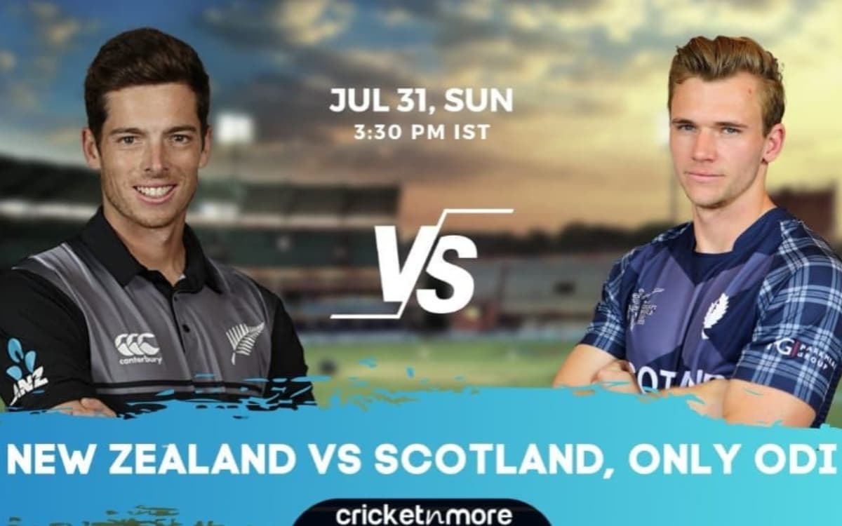 SCO vs NZ ODI: एक नजर आज की संभावित टीम पर