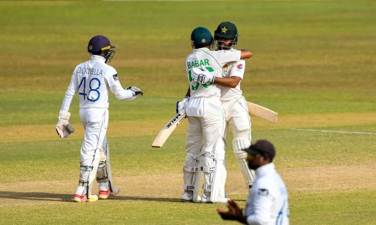 Cricket Image for Shafique's Unbeaten Ton Puts Pakistan On Track For Record Run Chase Against Sri La