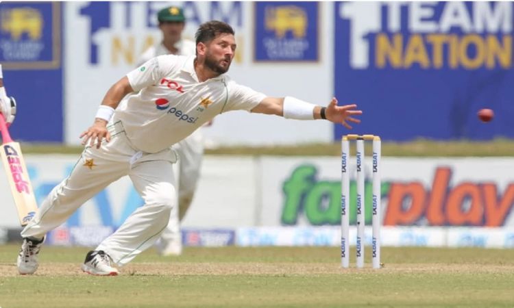 Cricket Image for WATCH: 36 Year Old Yasir Shah Takes A Dashing Catch Airborne To Dismiss In Form Ch