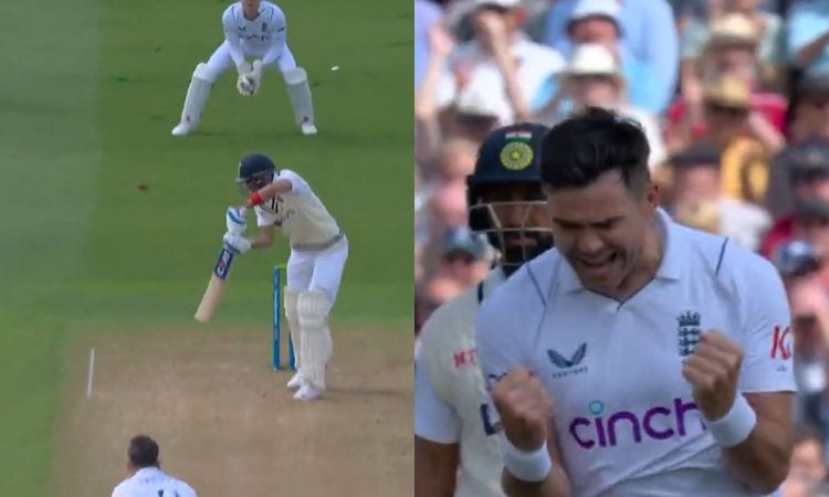 Cricket Image for WATCH: Anderson's Excellent Return; Dismisses Indian Opener Shubman Gill 